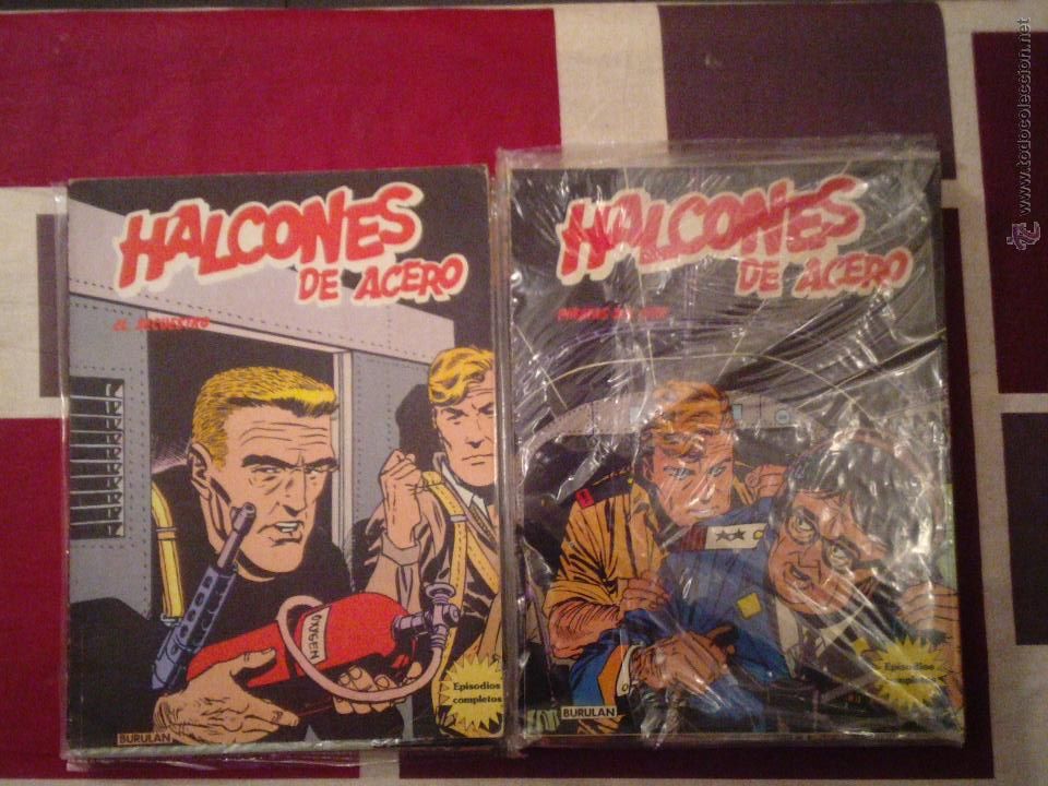 C&oacute;mics: HALCONES DE ACERO - BURU LAN - COMPLETA CJ 5 - Gorbaud - Foto 1