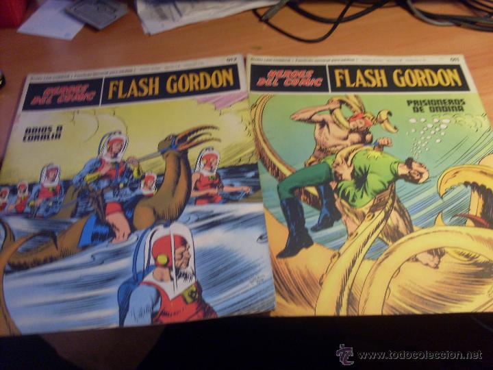 C&oacute;mics: FLASH GORDON 011 Y 012 BURU LAN. HEROES DEL COMIC (COB108) - Foto 1