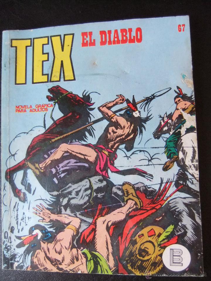 TEX Nº 67 EL DIABLO (Tebeos y Comics - Buru-Lan - Tex)