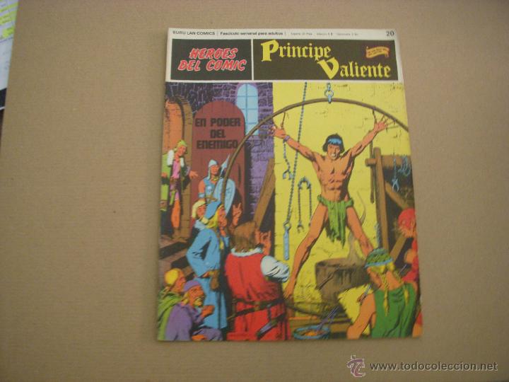 C&oacute;mics: HEROES DEL COMIC, PRINCIPE VALIENTE N&ordm; 20, EDITORIAL BURULAN - Foto 1