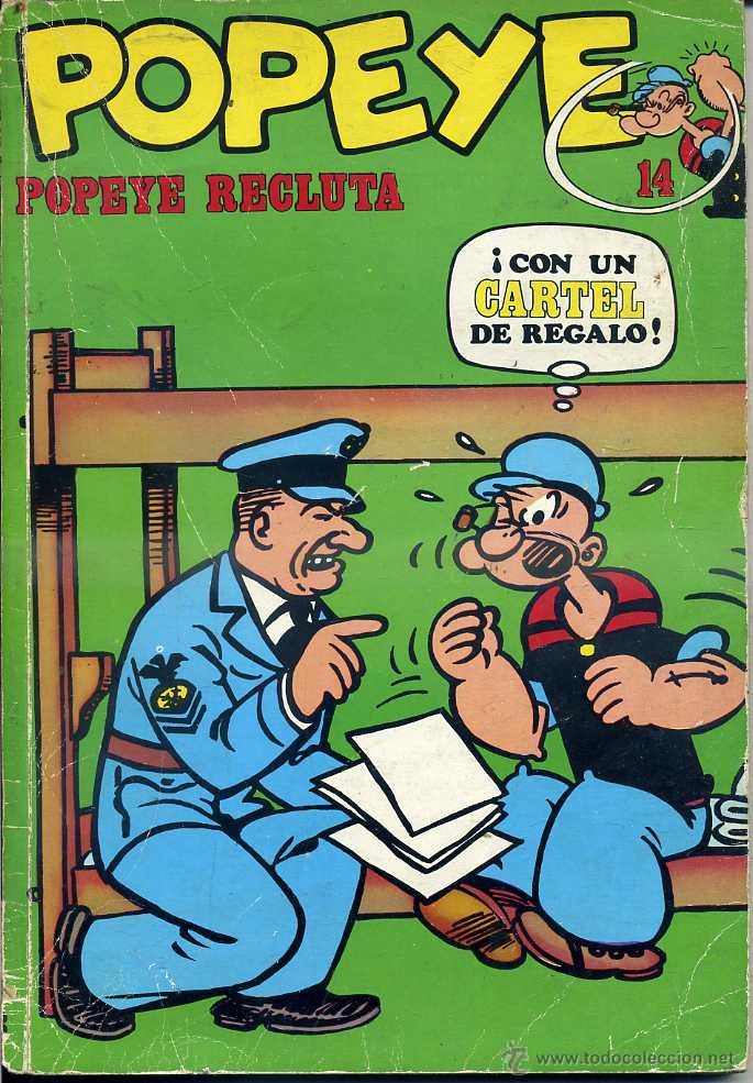 C&oacute;mics: POPEYE N&ordm; 14 - POPEYE RECLUTA - Foto 1