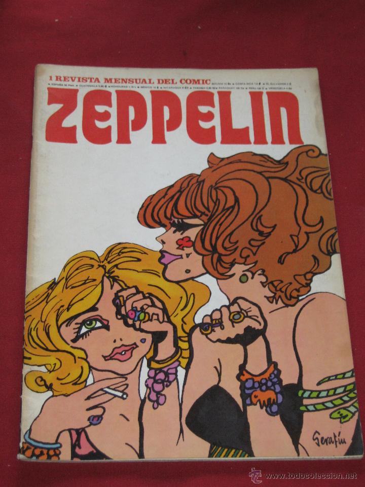 C&oacute;mics: REVISTA MENSUAL DEL COMIC - ZEPPELIN - N&ordm; 1 - Foto 1