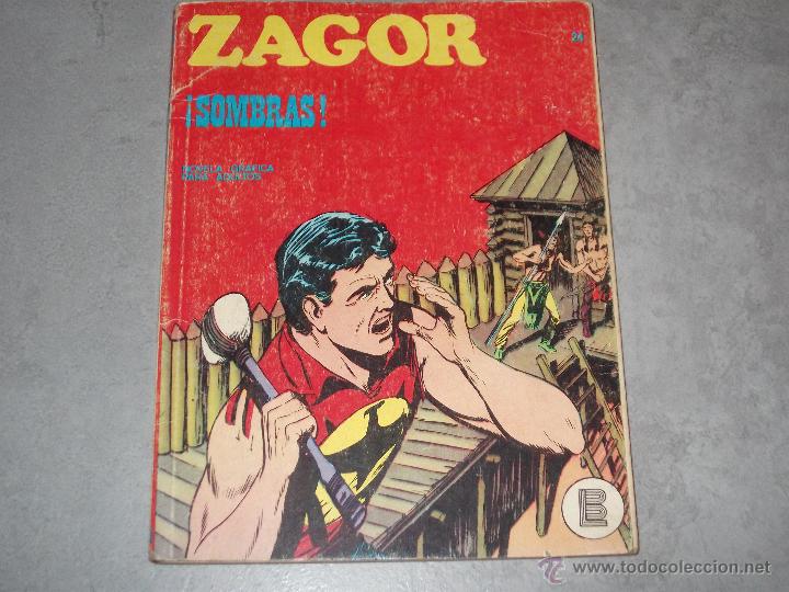C&oacute;mics: ZAGOR - SOMBRAS N&ordm; 24 - 1972 - Foto 1