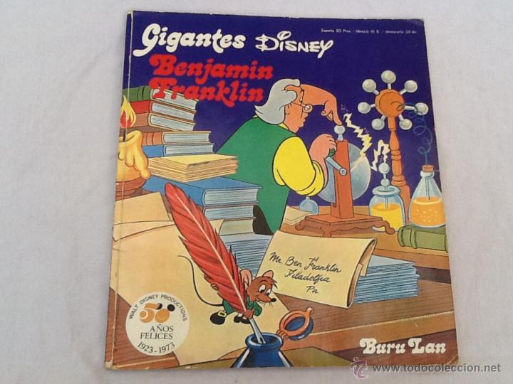 C&oacute;mics: Gigantes Disney Benjam&iacute;n Franklin 1973 - Foto 1