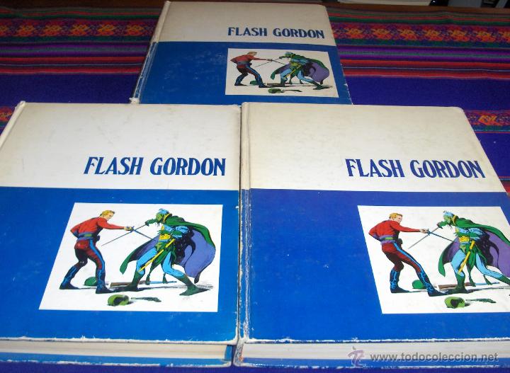 C&oacute;mics: FLASH GORDON TOMOS N&ordm;S 1(2), 2 Y 3. BURU LAN 1971. - Foto 1
