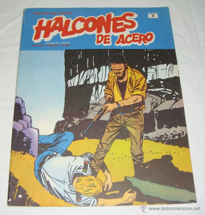 C&oacute;mics: N&ordm; 8 Halcones de Acero - H&eacute;roes del Comic. Burulan Comic. - Foto 1