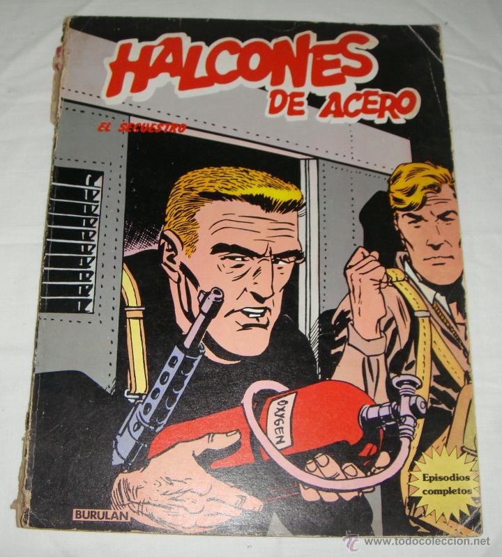 C&oacute;mics: Halcones de Acero. El Secuestro. Buru lan 1973 - Foto 1