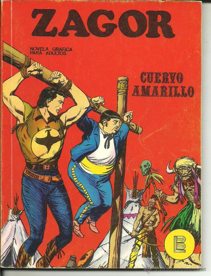 C&oacute;mics: ZAGOR N&Uacute;MERO 4: CUERVO AMARILLO EDITORIAL BURU LAN - Foto 1