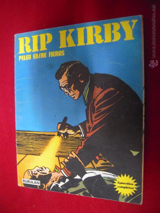 RIP KIRBY - PELEA ENTRE FIERAS - ALBUM 10 - RUSTICA (Tebeos y Comics - Buru-Lan - Rip Kirby)