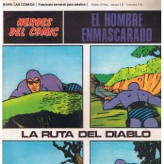Cómics: EL HOMBRE ENMASCARADO. Nº 54. LA RUTA DEL DIABLO. BURU LAN 1972. (ST/). Lote 49839131