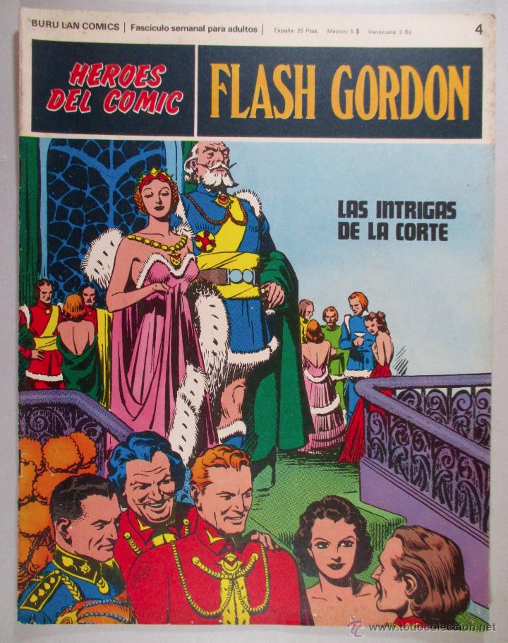 C&oacute;mics: FLASH GORDON N&ordm; 4 - BURU LAN - H&Eacute;ROES DEL COMIC - ORIGINAL - Foto 1