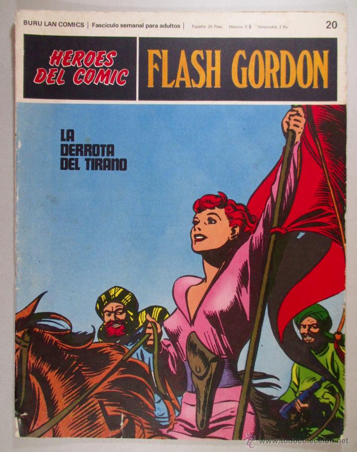 C&oacute;mics: FLASH GORDON N&ordm; 20 - BURU LAN - H&Eacute;ROES DEL COMIC - ORIGINAL - Foto 1