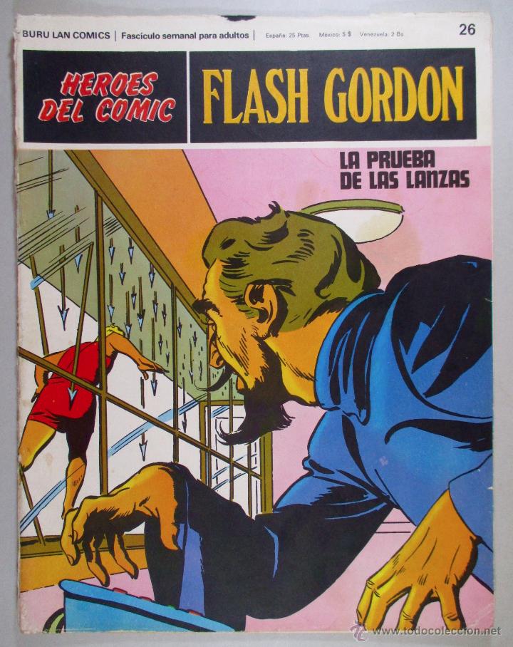 C&oacute;mics: FLASH GORDON N&ordm; 26 - BURU LAN - H&Eacute;ROES DEL COMIC - ORIGINAL - Foto 1