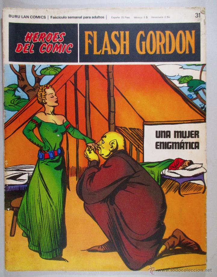 C&oacute;mics: FLASH GORDON N&ordm; 31 - BURU LAN - H&Eacute;ROES DEL COMIC - ORIGINAL - Foto 1