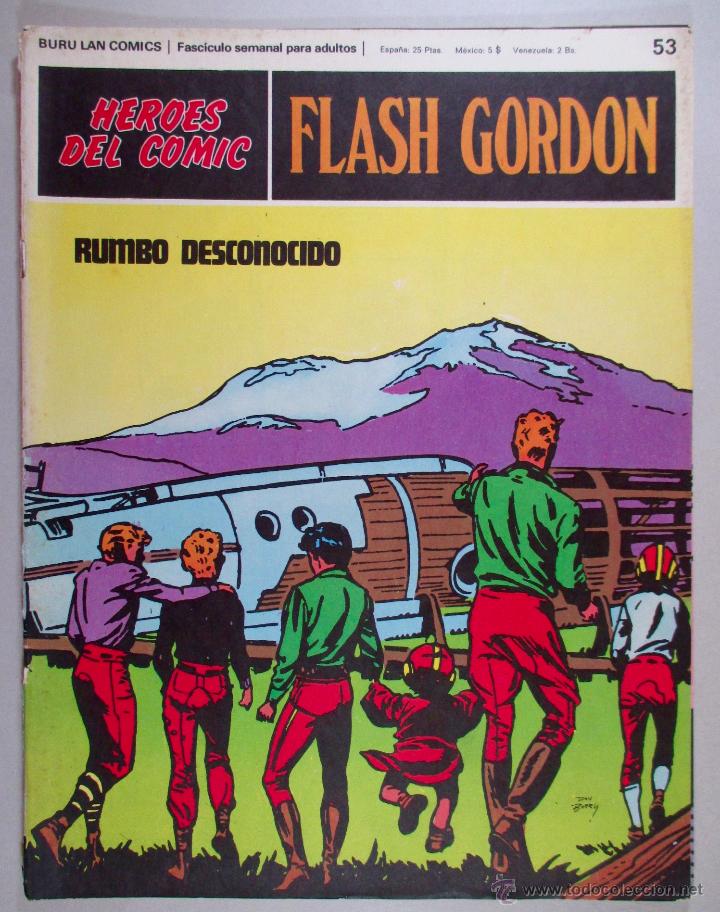 C&oacute;mics: FLASH GORDON N&ordm; 53 - BURU LAN - H&Eacute;ROES DEL COMIC - ORIGINAL - Foto 1