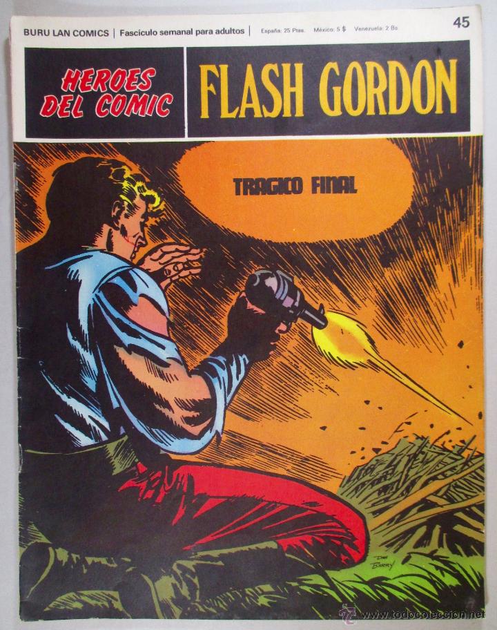 C&oacute;mics: FLASH GORDON N&ordm; 45 - BURU LAN - H&Eacute;ROES DEL COMIC - ORIGINAL - Foto 1