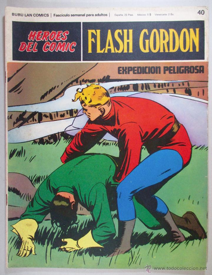 C&oacute;mics: FLASH GORDON N&ordm; 40 - BURU LAN - H&Eacute;ROES DEL COMIC - ORIGINAL - Foto 1
