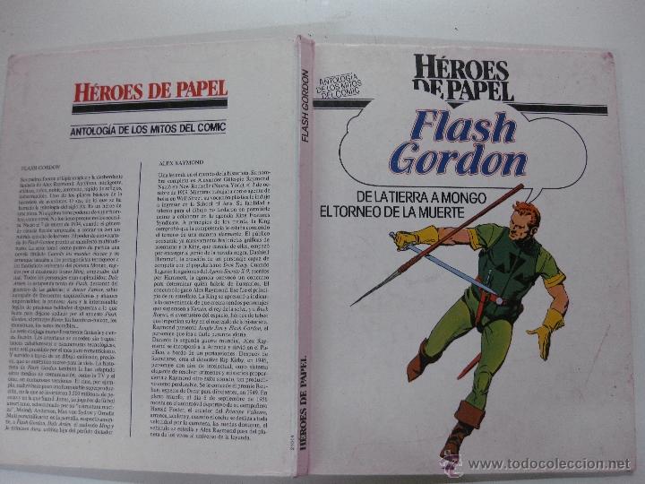 C&oacute;mics: FLASH GORDON. HEROES DE PAPEL. DE LA TIERRA A MONGO. 1984 - Foto 1