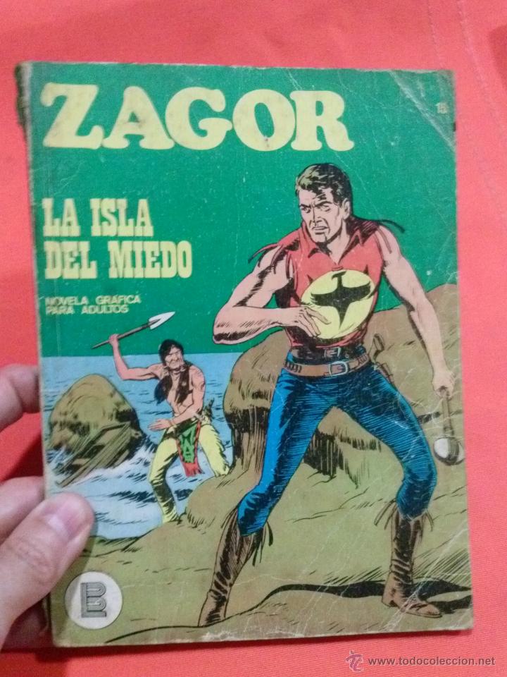 C&oacute;mics: COMIC    ZAGOR LA ISLA DEL MIEDO - Foto 1