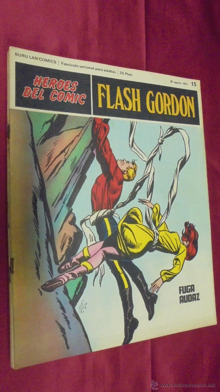 C&oacute;mics: FLASH GORDON. N&ordm; 15. BURU LAN EDICIONES. - Foto 1
