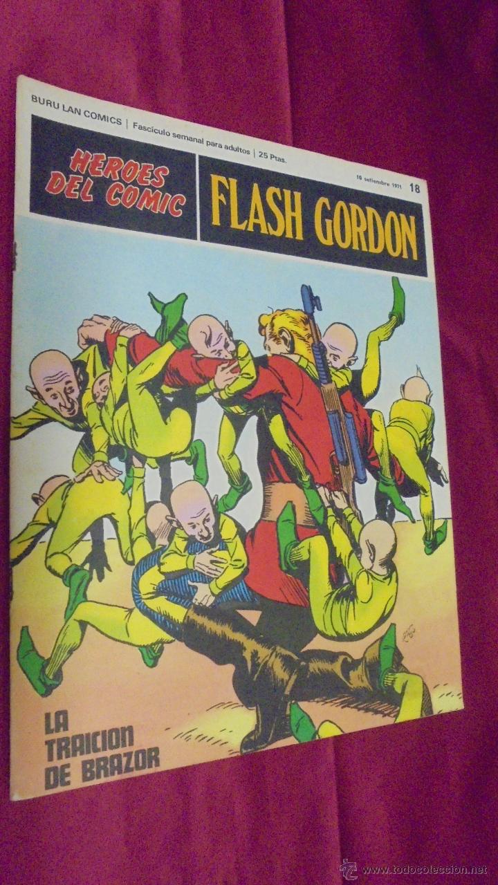 C&oacute;mics: FLASH GORDON. N&ordm; 18. BURU LAN EDICIONES. - Foto 1