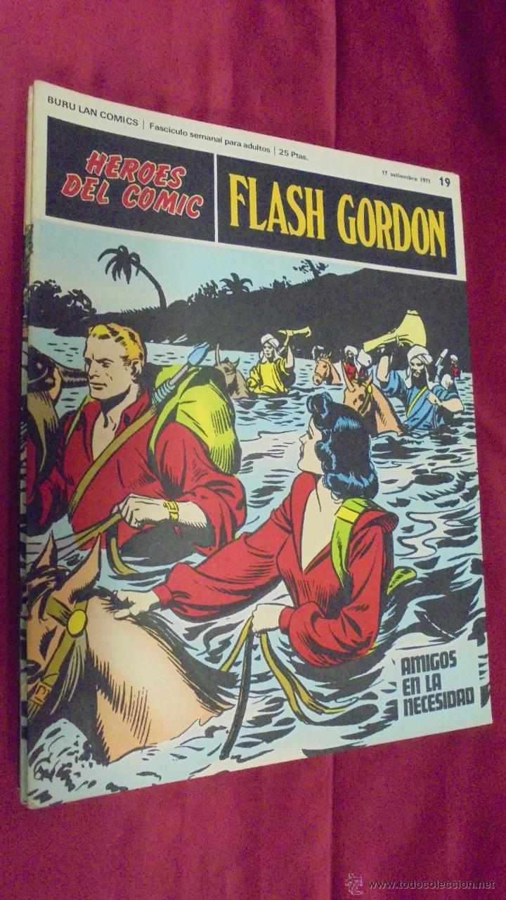 C&oacute;mics: FLASH GORDON. N&ordm; 19. BURU LAN EDICIONES. - Foto 1