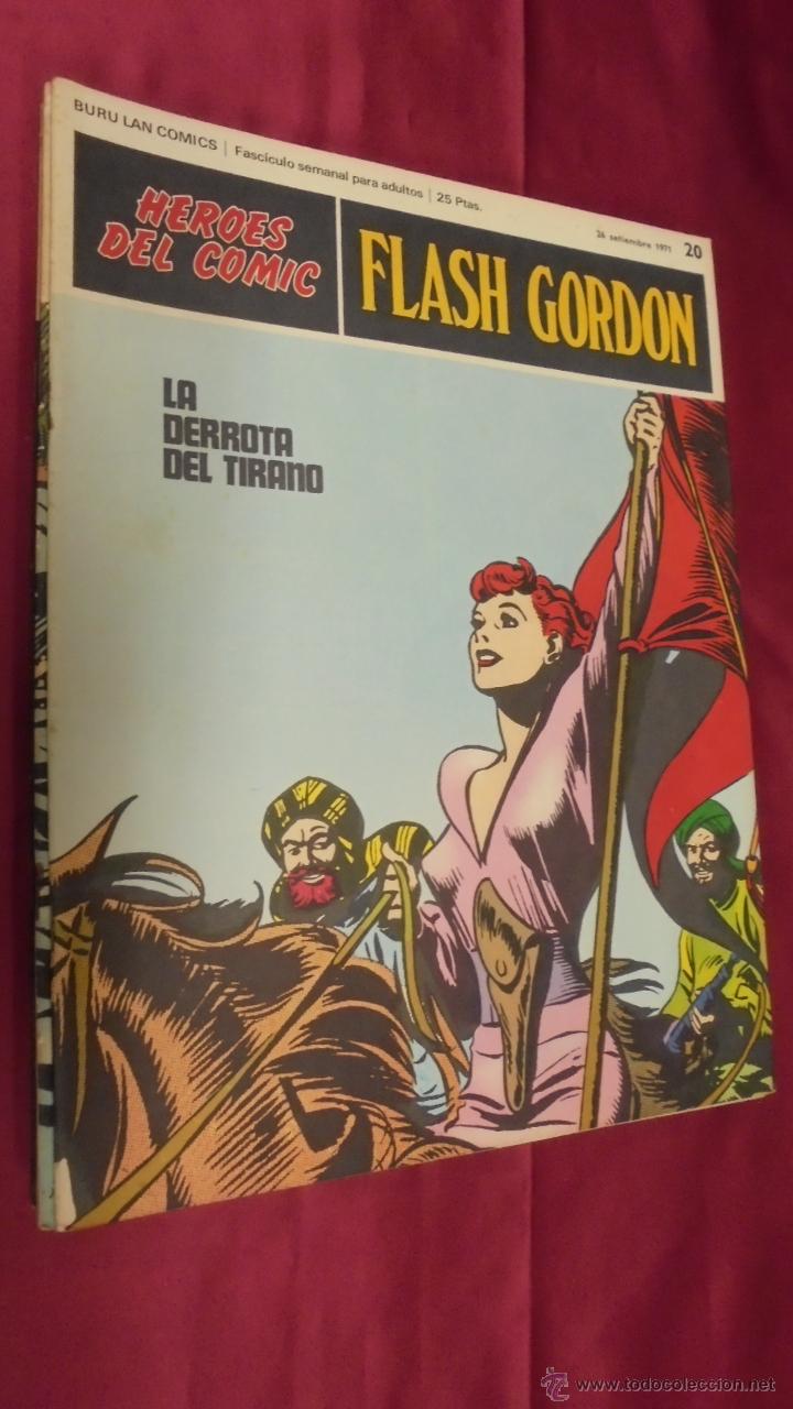 C&oacute;mics: FLASH GORDON. N&ordm; 20. BURU LAN EDICIONES. - Foto 1