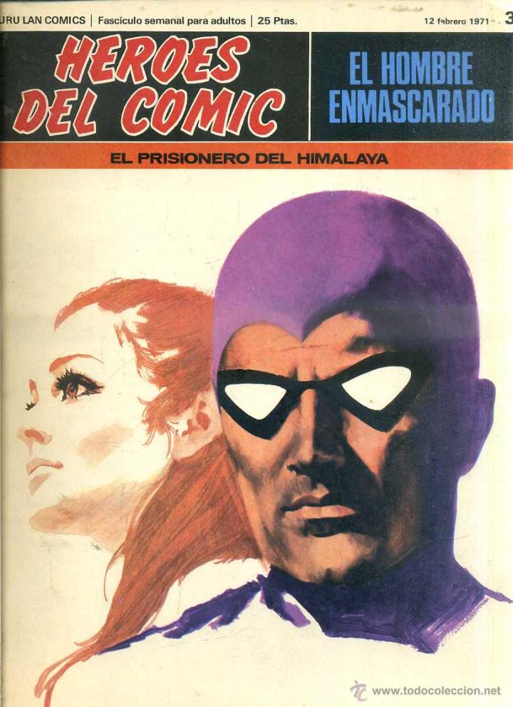C&oacute;mics: HEROES DEL COMIC HOMBRE ENMASCARADO N&ordm; 3 - Foto 1