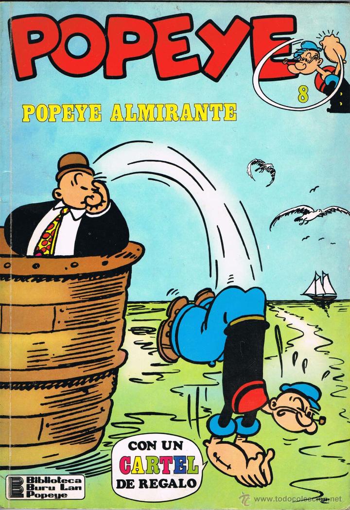 C&oacute;mics: POPEYE NUMERO 8. POPEYE ALMIRANTE - Foto 1