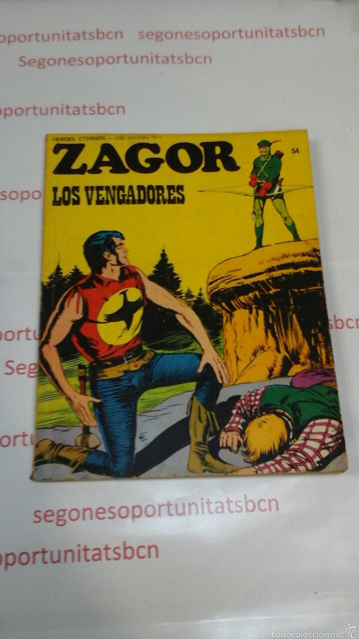 Zagor - N°54 los Vengadores - Buru Lan - 1973