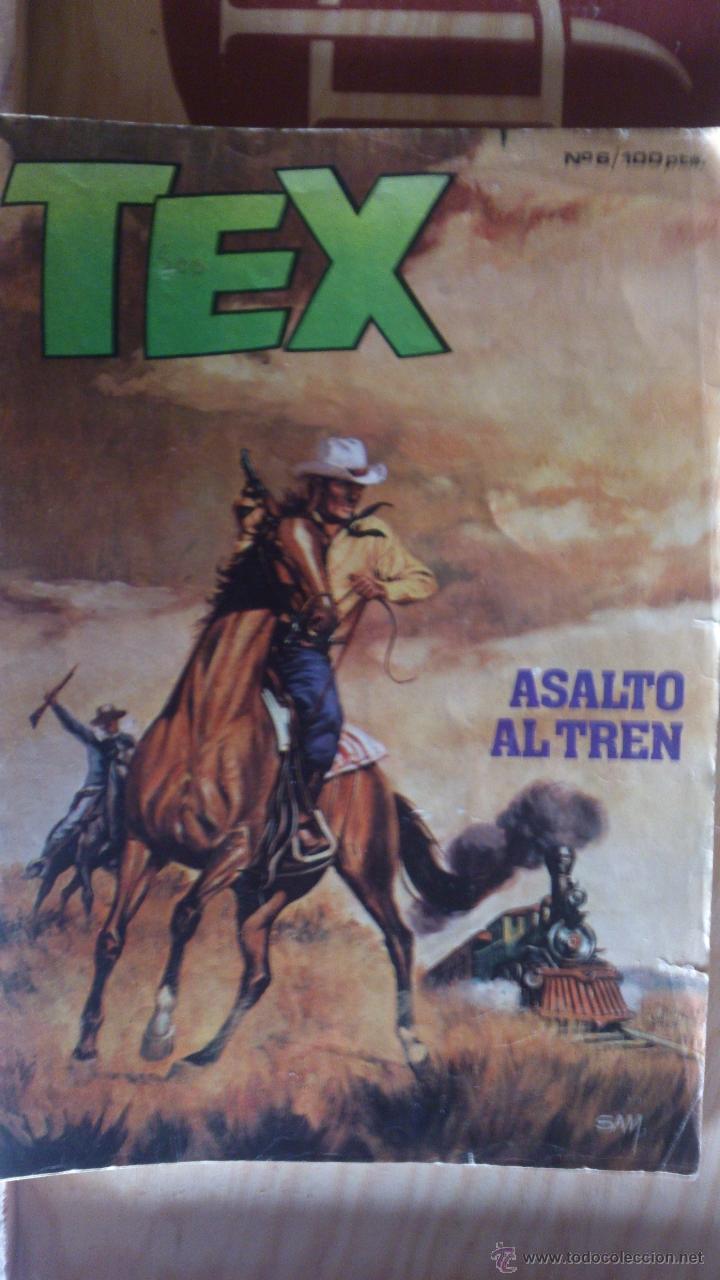 C&oacute;mics: TEX N&ordm;6. ASALTO AL TREN - Foto 1