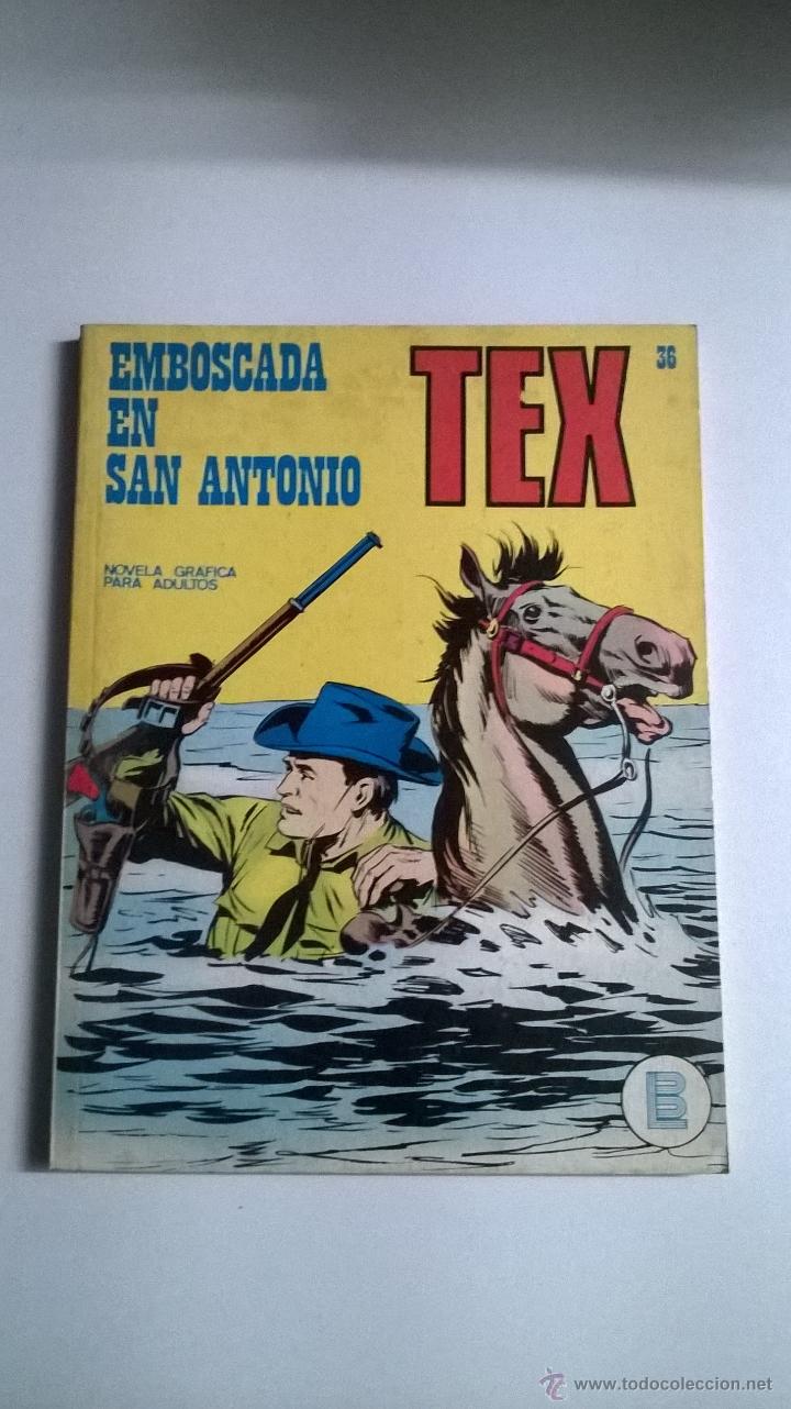 C&oacute;mics: TEX N&ordm; 36 - EMBOSCADA EN SAN ANTONIO - Foto 1