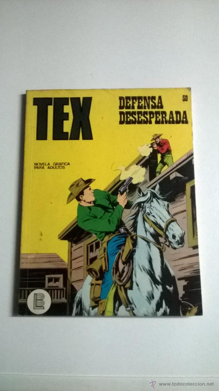 C&oacute;mics: TEX N&ordm; 59 - DEFENSA DESESPERADA - Foto 1