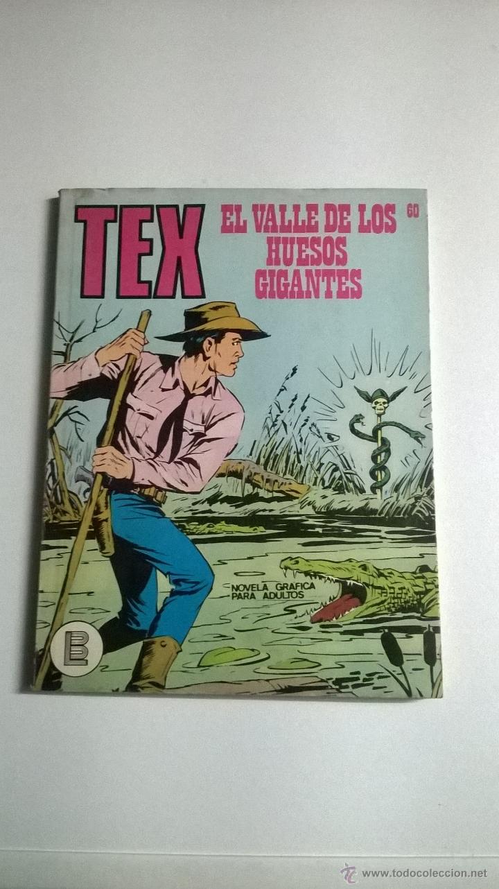 C&oacute;mics: TEX N&ordm; 60 - EL VALLE DE LOS HUESOS GIGANTES - Foto 1