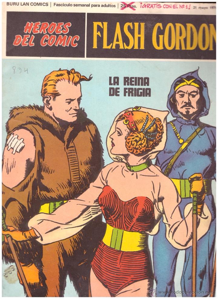 C&oacute;mics: Heroes del comic: Flash Gordon, n&ordm; 2: La reina de Frigia - Foto 1