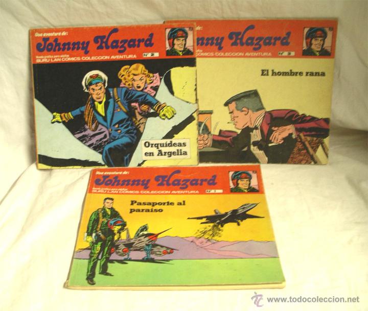 C&oacute;mics: Johnny Hazard n&ordm; 1, 2 y 3. Buru Lan - Foto 1
