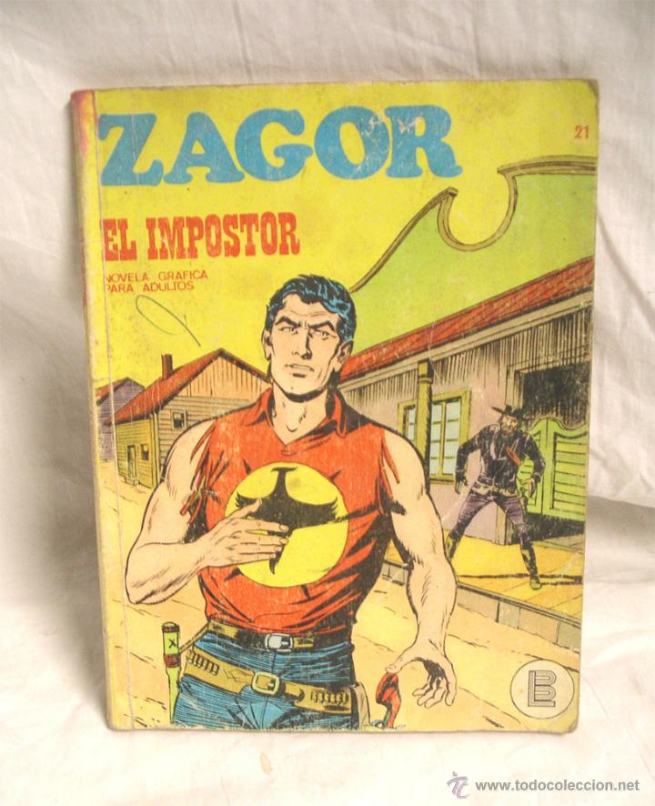 C&oacute;mics: N&ordm; 21 Zagor Editorial Buru Lan a&ntilde;o 71 - Foto 1