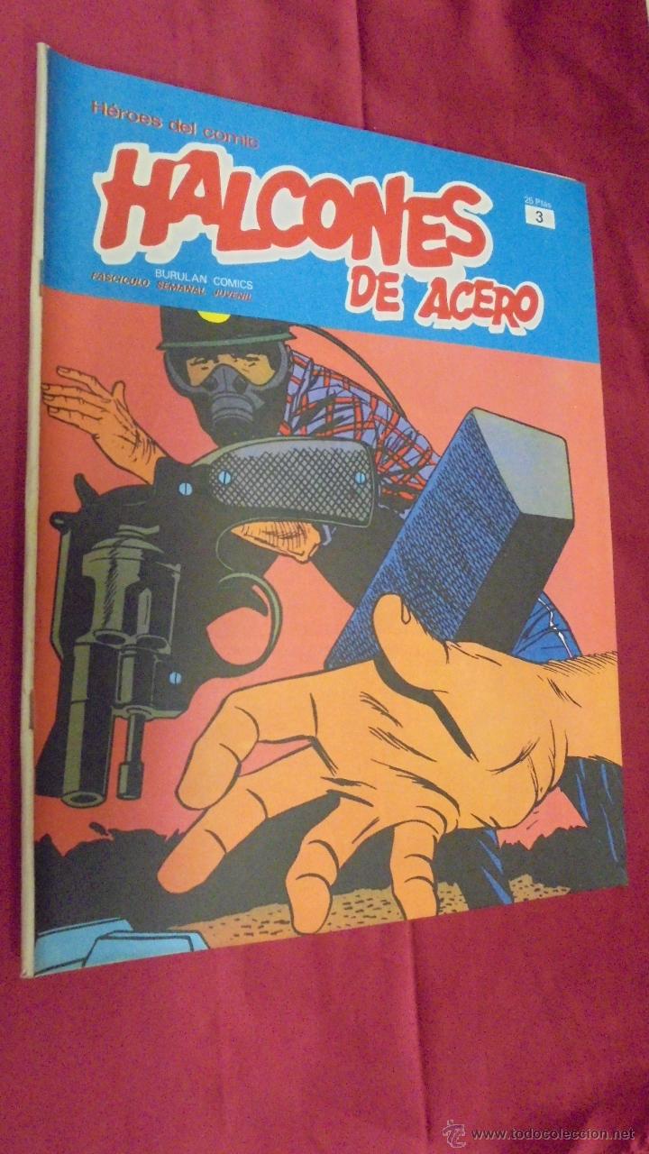 C&oacute;mics: HALCONES DE ACERO. N&ordm; 3. BURU LAN EDICIONES. - Foto 1