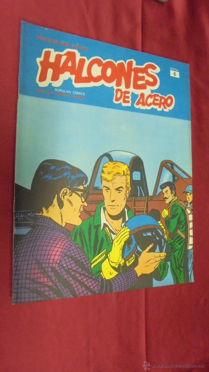 C&oacute;mics: HALCONES DE ACERO. N&ordm; 6. BURU LAN EDICIONES. - Foto 1