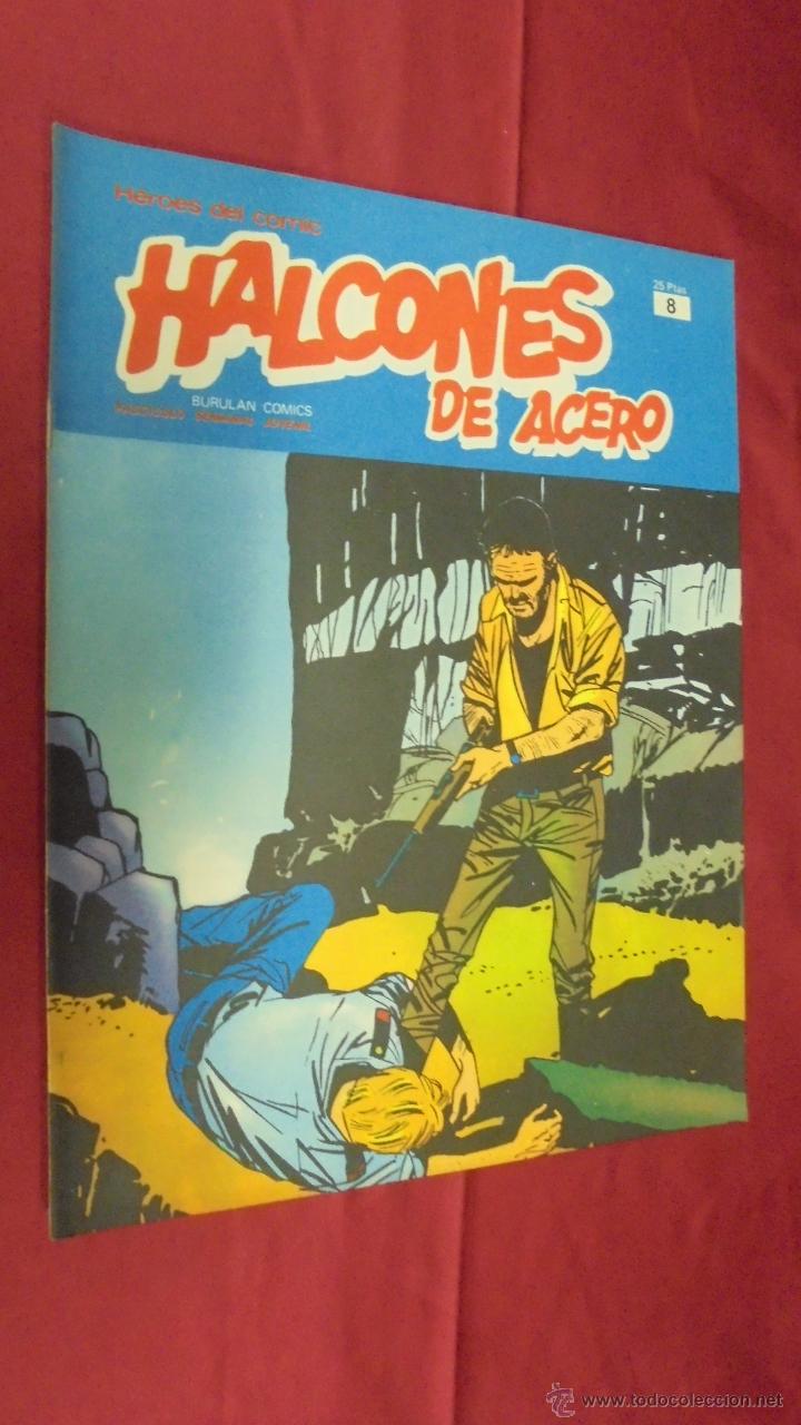 C&oacute;mics: HALCONES DE ACERO. N&ordm; 8. BURU LAN EDICIONES. - Foto 1