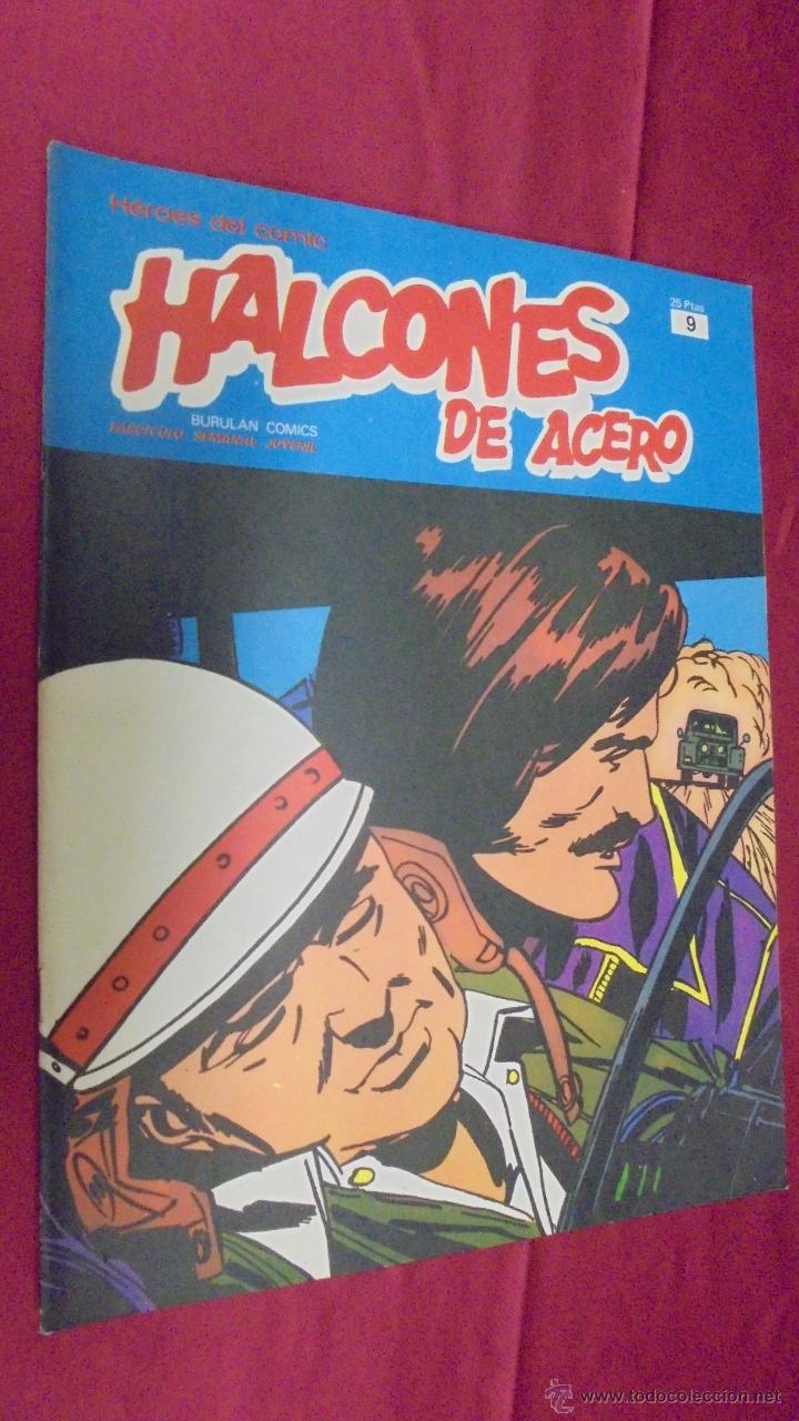C&oacute;mics: HALCONES DE ACERO. N&ordm; 9. BURU LAN EDICIONES. - Foto 1