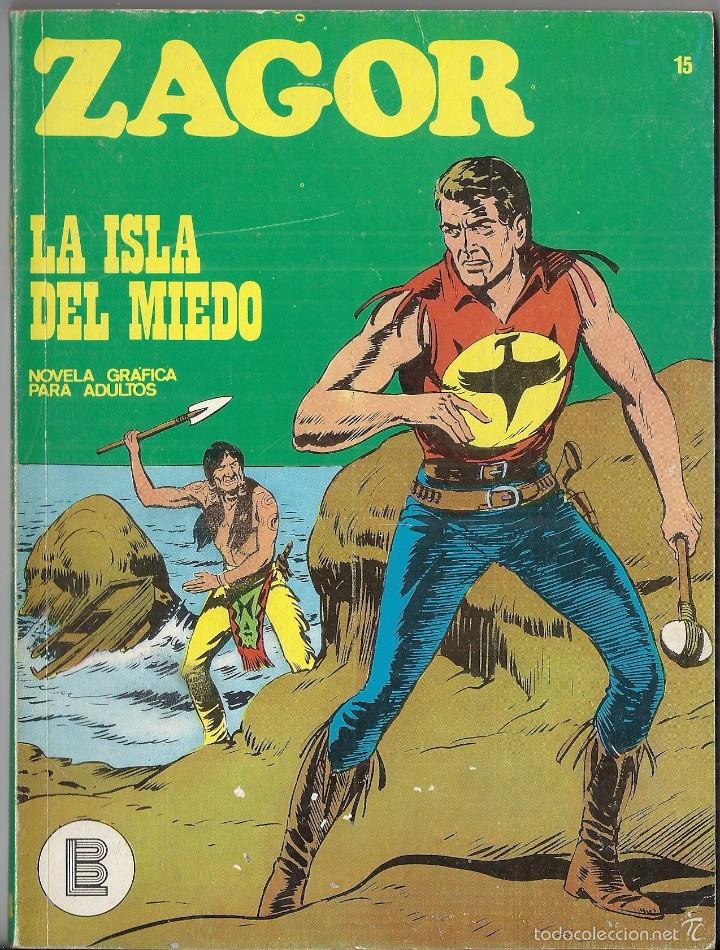C&oacute;mics: ZAGOR: N&ordm; 15. La Isla del miedo. BURU LAN EDICIONES - Foto 1