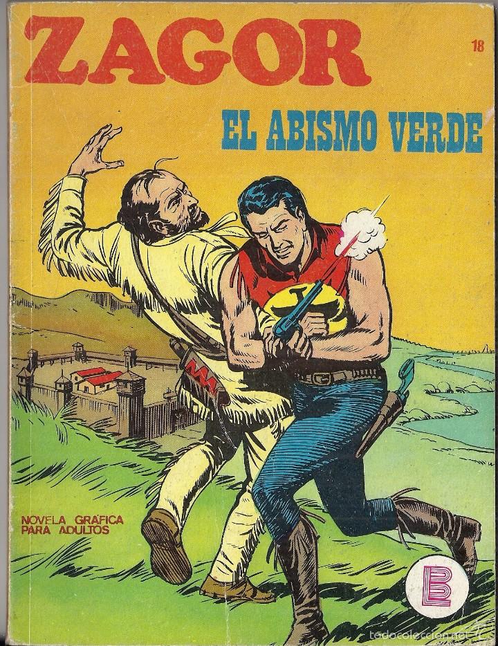 C&oacute;mics: ZAGOR: N&ordm; 18. El abismo verde. BURU LAN EDICIONES - Foto 1