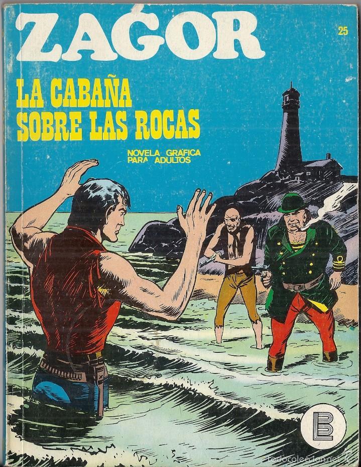 C&oacute;mics: ZAGOR: N&ordm; 25. La caba&ntilde;a sobre las rocas. BURU LAN EDICIONES - Foto 1