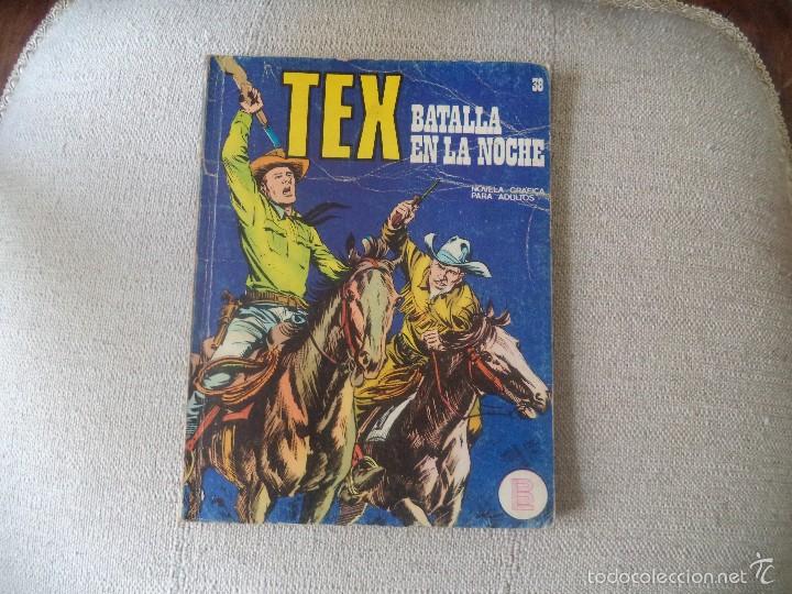 COMIC TEX .BATALLA EN LA NOCHE. (Tebeos y Comics - Buru-Lan - Tex)