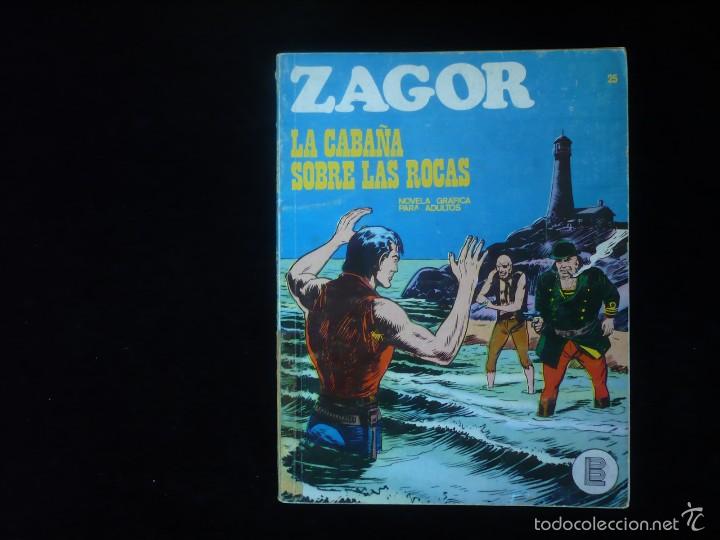 C&oacute;mics: zagor la caba&ntilde;a sobre las rocas n&ordm; 25 - Foto 1