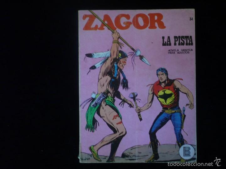 C&oacute;mics: zagor la pista n&ordm; 34 - Foto 1
