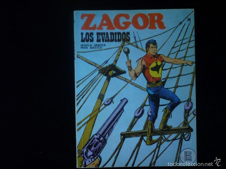 C&oacute;mics: zagor los evadidos n&ordm; 38 - Foto 1