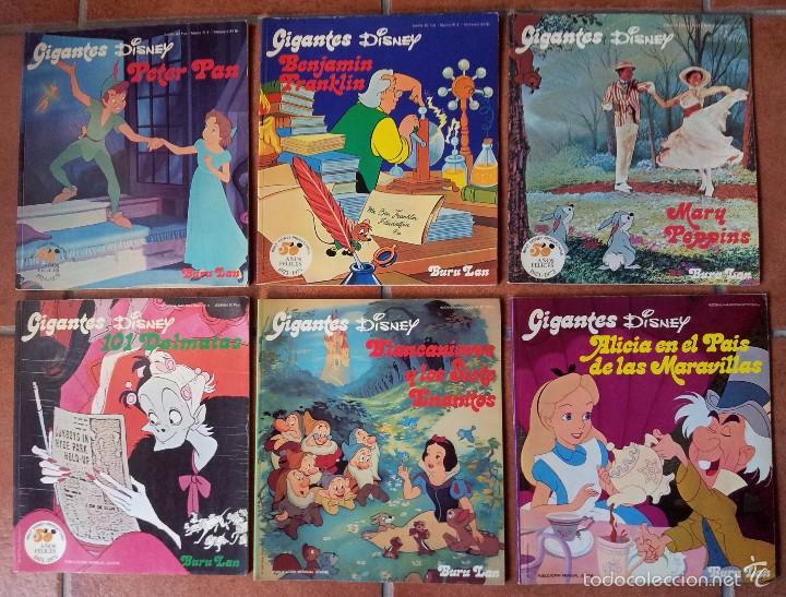 LOTE GIGANTES DE DISNEY 50 AÑOS FELICES 1973 - 1974: (13 TOMOS). BURU-LAN EDICIONES (Tebeos y Comics - Buru-Lan - Otros)