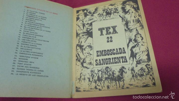 C&oacute;mics: TEX. N&ordm; 22. EMBOSCADA SANGRIENTA. BURU LAN. - Foto 2